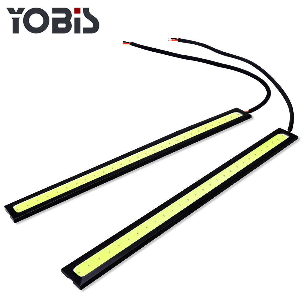 Đèn Chiếu Sáng Ban Ngày Ubis COB Đèn Chiếu Sáng Ban Ngày Siêu Sáng 17Cm Đèn Chiếu Sáng Ban Ngày Siêu Mỏng Chống Nước DC12V