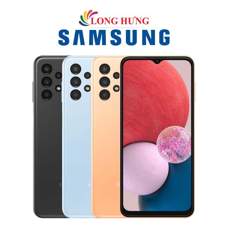 Điện thoại Samsung Galaxy A13 (4GB/128GB) - Hàng chính hãng - Màn hình sắc nét, viên pin lớn, hiển thị chất lượng
