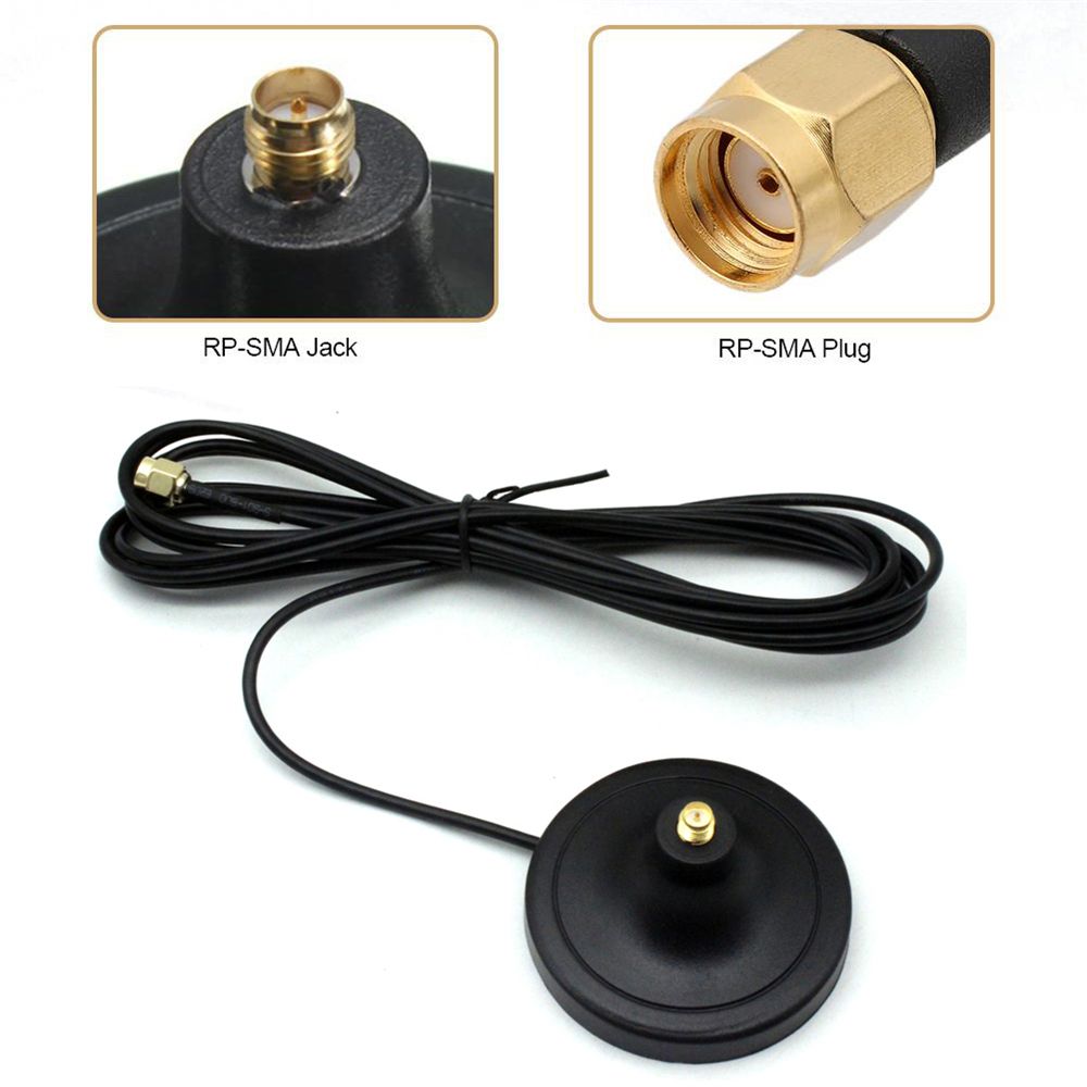 ILOIQD 300cm Cáp mở rộng RP-SMA Nam sang nữ Đồng nguyên chất Wifi Không dây Ăng-ten cho Bộ định tuyến