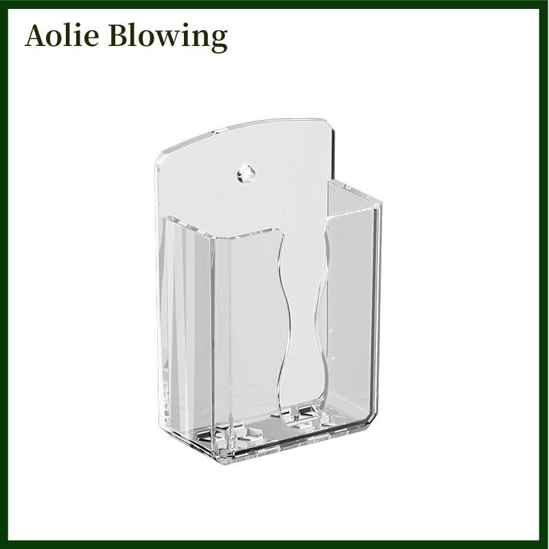 Aolie Điện thoại di động tường chủ phổ điện thoại di động phí lưu trữ Box Organizer TV điều khiển từ xa treo đứng Bracket Sạc Dock