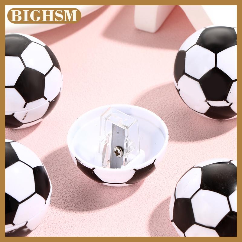 BIGHSM 5Pcs Duy nhất-Lỗ Mini Bóng Đá Bút Chì Mài Cho Trẻ Em Xu Hướng Sáng Tạo Bóng Đá Hình Dạng Mài Thực Tế Văn Phòng Đồ Cung Cấp Trường Học