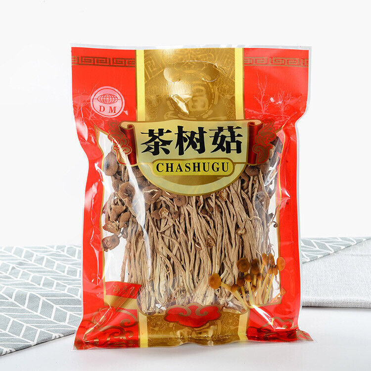 Premium Dried Tea Tree Mushroom 250g/bag Chinese Herbal Agrocybe Cylindracea New ราคา 289 บาท*ส่งฟรี