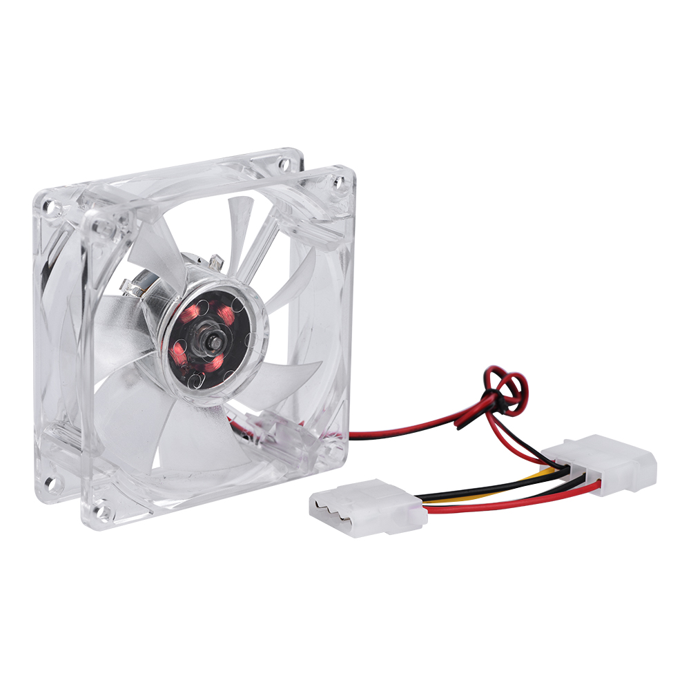 Garosa Quạt tản nhiệt vỏ máy tính 80mm Quạt làm mát tắt tiếng 4Pin có đèn LED 11 dB Quạt CPU bên trong máy tính im lặng (Màu xanh da trời) Giá 53,000 Đồng*Miễn phí vận chuyển