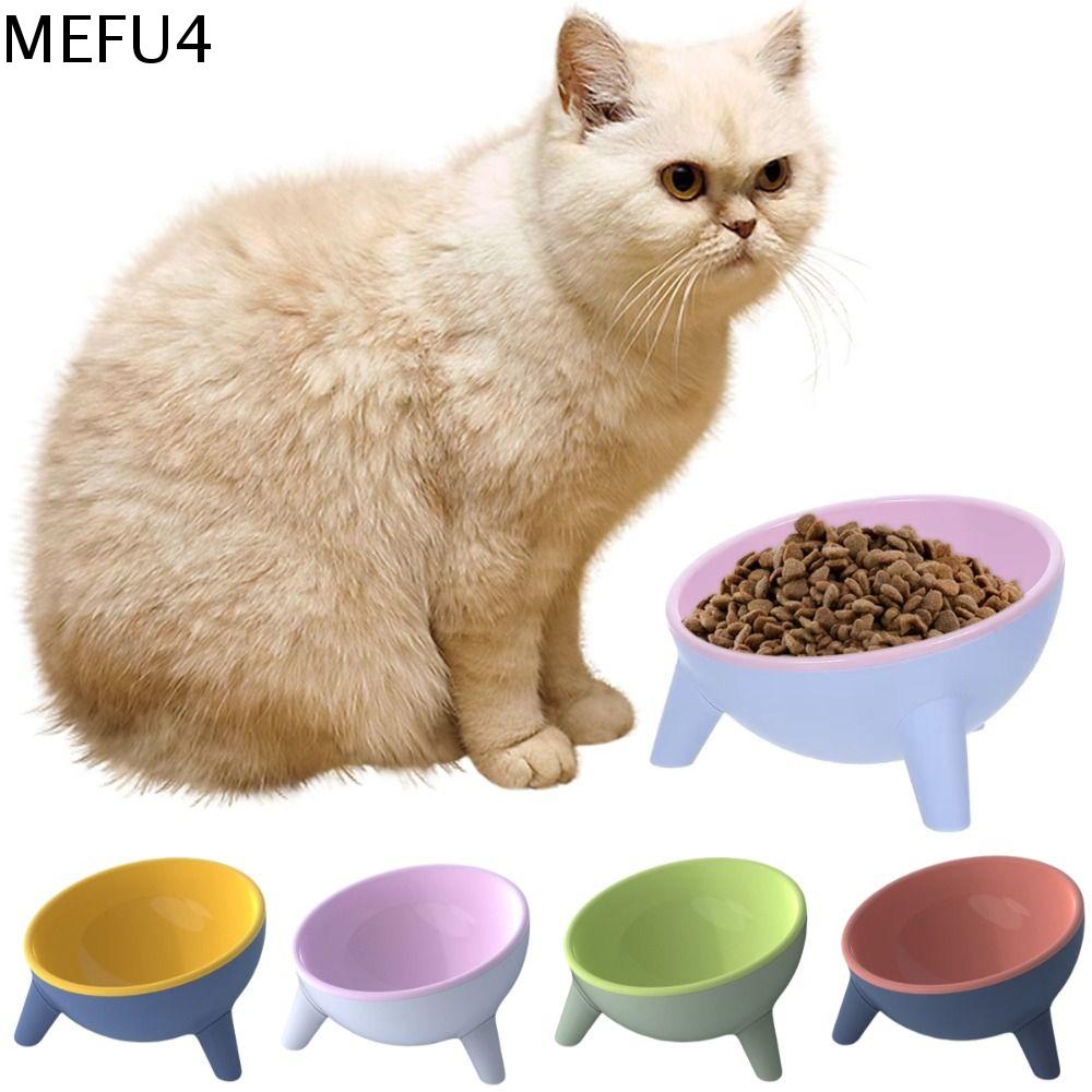 MEFU4 15 °   Độ nghiêng Bát ăn cho thú cưng có chân cao Chống trượt Chống nôn mửa Bát nước cho mèo Chống lật Miệng rộng Máy phân phối thức ăn cho thú cưng Thức ăn ướt và khô