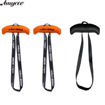 Amyove Pull Up Handles Ergonomic Exercise Resistance Band Tranining Grip Handles For Home Gym Pull-up Bars Barbells