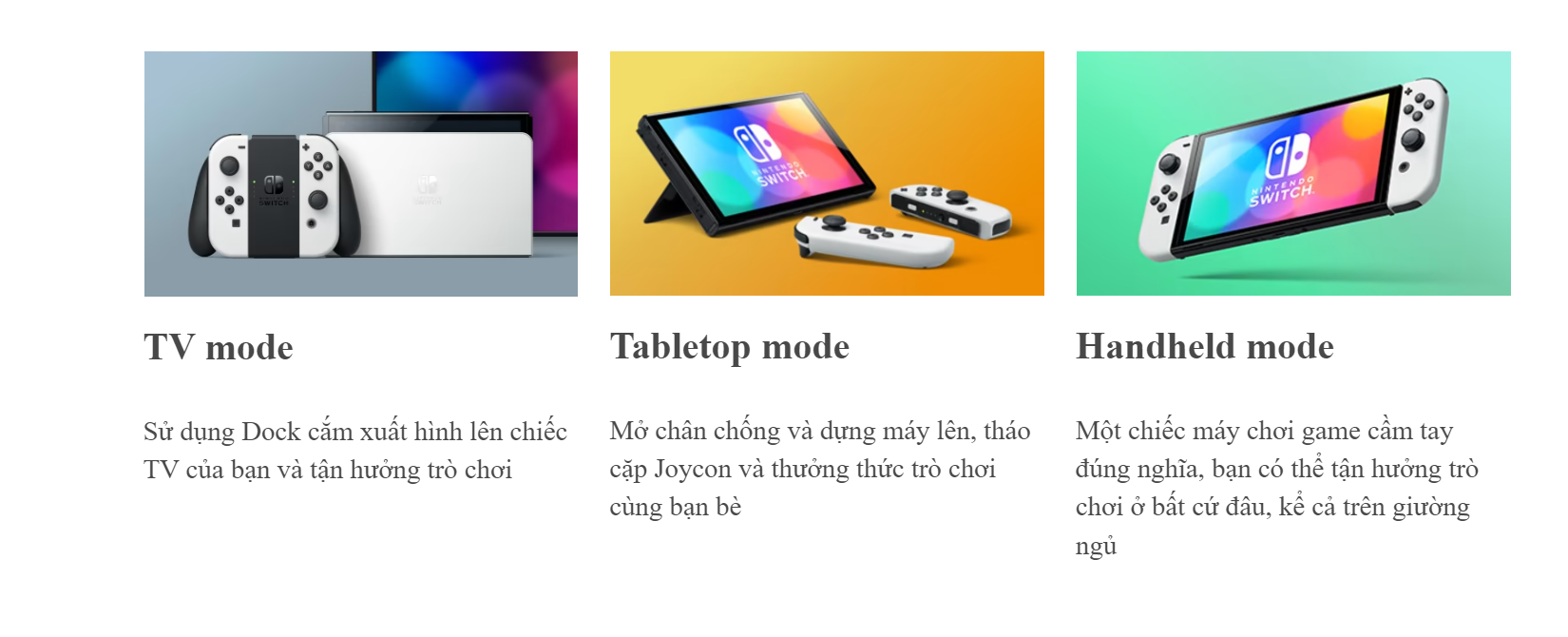 Máy chơi game Nintendo Switch OLED White (Trắng ) 7