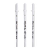 XIMiM Sakura White Gel Pens - 0.5mm, 0.8mm, 1.0mm