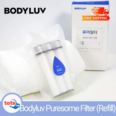 Bodyluv Puresome Shower Head Filter [SG Seller] - Filters x 3 (Refill)