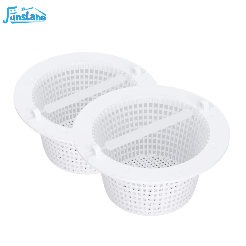 FunsLane 2 Pcs Skimmer Baskets Compatible For Hayward SP1091WM, Above Ground Pool Filter Basket With Handle Compatible, Swimming Pool Replacement Baskets ราคา 135 บาท*ส่งฟรี