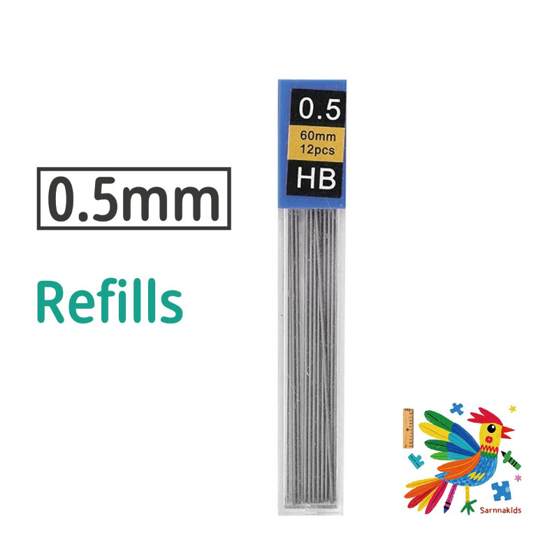0.3/0.5/0.7/0.9/1.3/2.0mm Metal Mechanical Pencil set Art Drawing Student Office Supplies Automatic Pencil