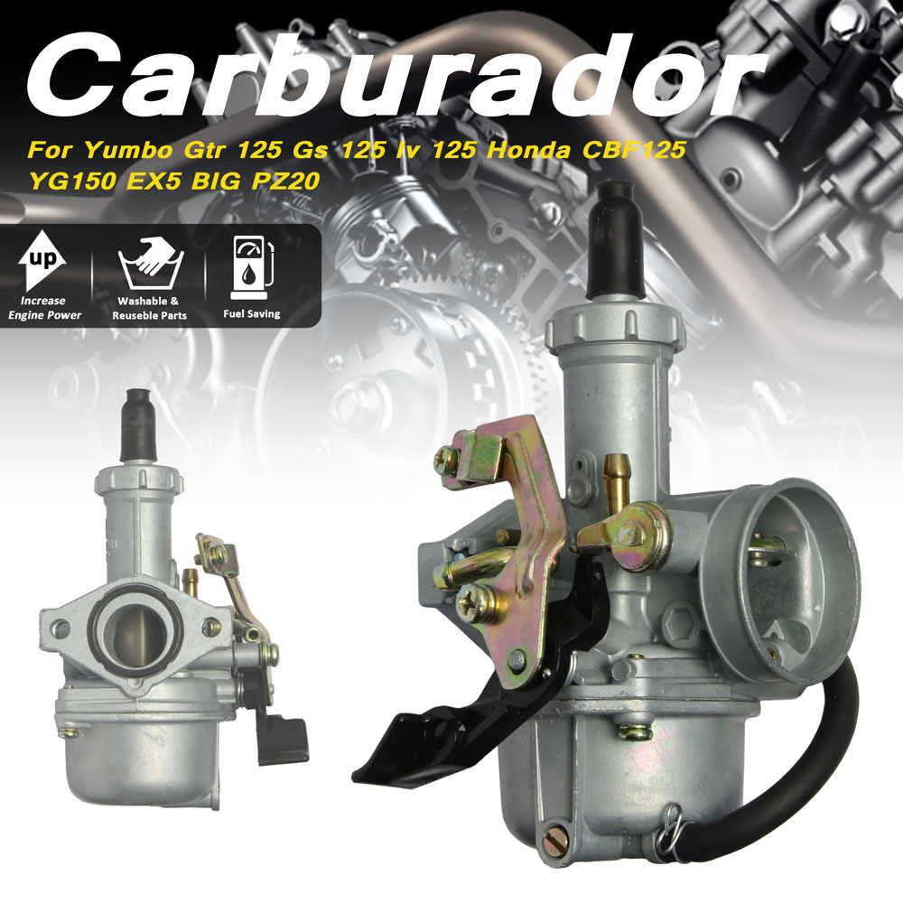 Bộ chế hòa khí cho yumbo gtr 125 gs 125 iv 125 honda cbf125 yg150 ex5 lớn pz20