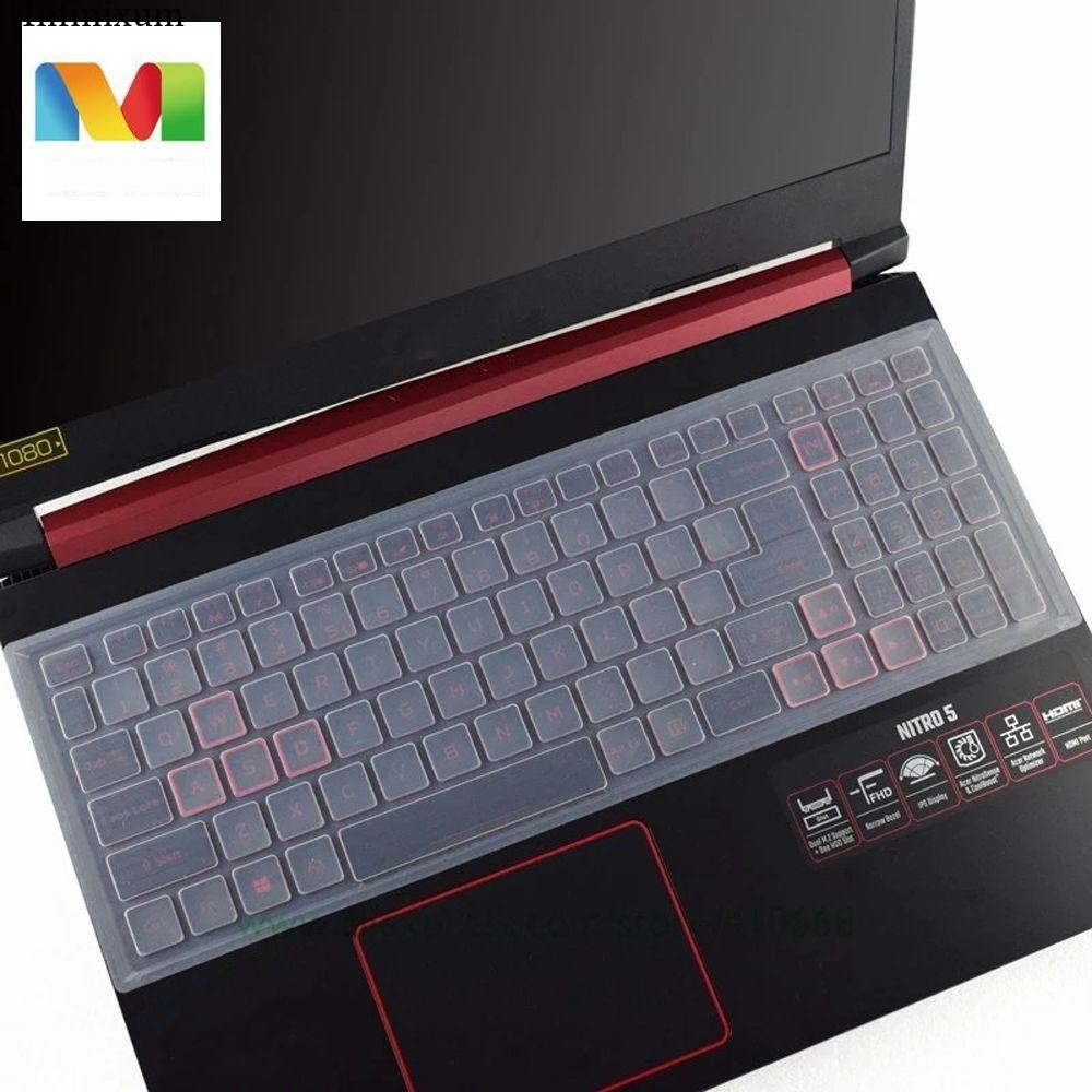 Miếng dán MMULCK bảo vệ bàn phím laptop chống thấm nước cho AN515-54 - 54W2 Acer Nitro 5 AN515-54 - 51M5 15.6 Inch