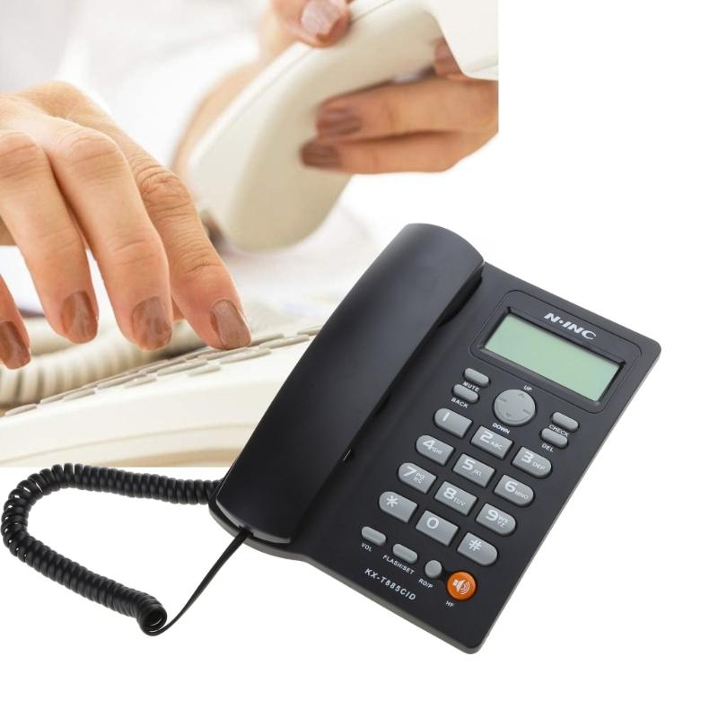 Landline Telephone Desktop Telephone Fixed Telephone Caller Telephone Front Desk Home Office with Call Display Telephone ราคา 980 บาท*ส่งฟรี
