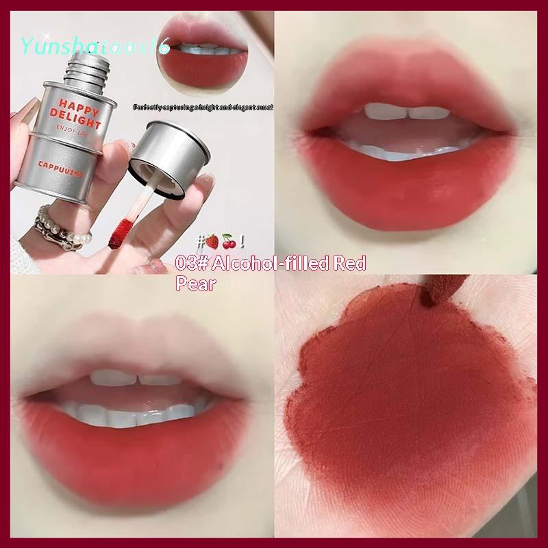 yunshataoxf Cappuvini Son Mousse Nhung Ống Kim Loại – Son Dạng Lỏng Màu Nude Lì Không Khô Ráp, Bám Màu Lâu, Giá Phải Chăng, Tạo Vệt Nhung Trên Môi - 3