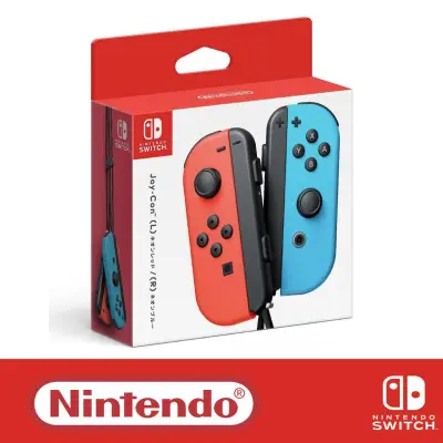 Nintendo Joy-Con (L/R) - Neon Red/Neon Blue (Export Set, No Warranty)