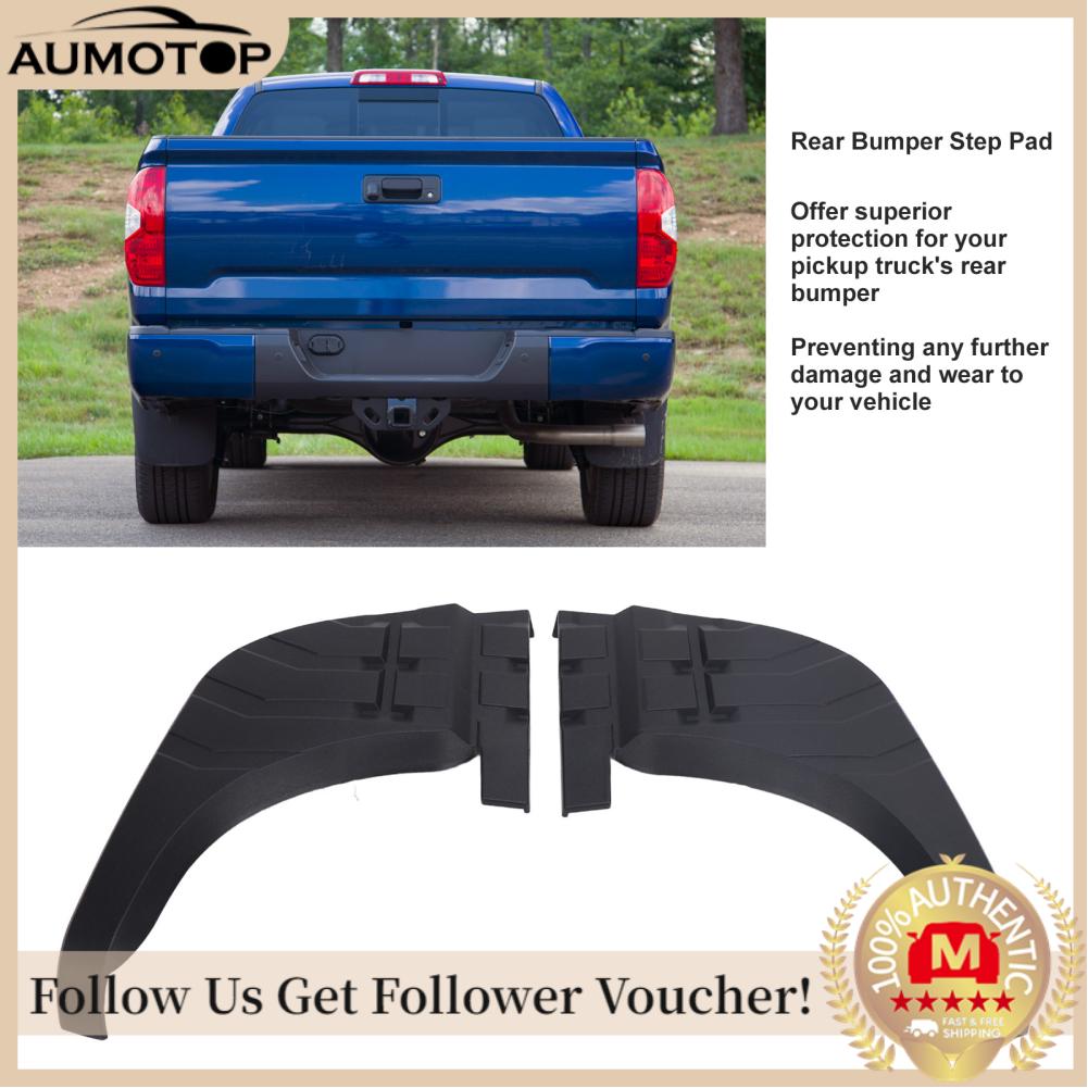 Hãm xung phía sau bước tấm bền lâu chịu nhiệt 52164 0c040 thay thế Trái phải Bumper bước Bộ đệm tăng cường an toàn cho Tundra 2007 đến 2013