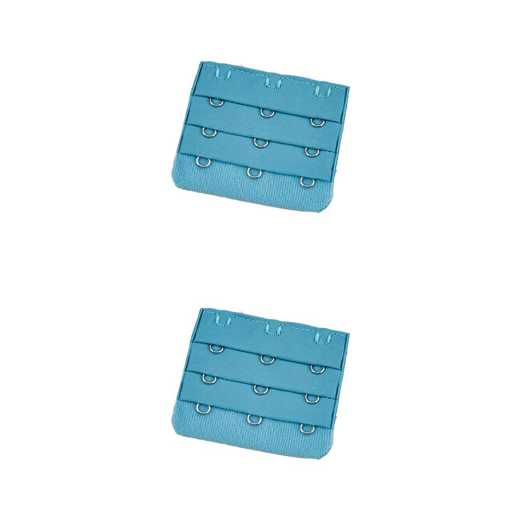 1 Piece Bra Extenders Strap Extension 2 Hooks 3 Rows Belt (Assorted color)