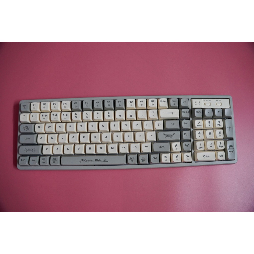 Bàn Phím Cơ Langtu GK-102 3 Mode Red Switch Có LED Hỗ trợ Mac Gọn Gàng Shop