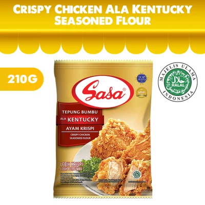 [Halal] Sasa Crispy Chicken Ala Kentucky Seasoned Flour 210G