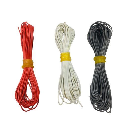 5 Mét dây điện đơn 0.1mm màu trắng lõi nhiều sợi