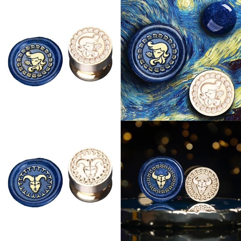 Dấu sáp đầu thay thế Emboss sealings sáp scrapbooking đầu đồng thau niêm phong đầu sáp đầu