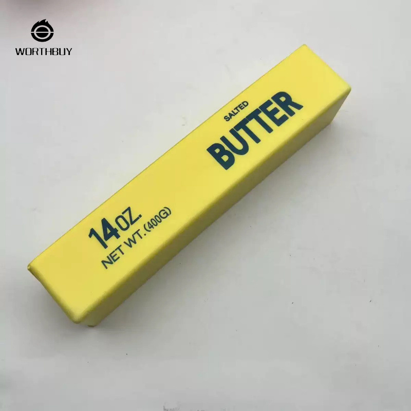 Realistic Butter Squishy Toy Soft Slow Rebound Stress Relief Play ราคา 57 บาท*ส่งฟรี