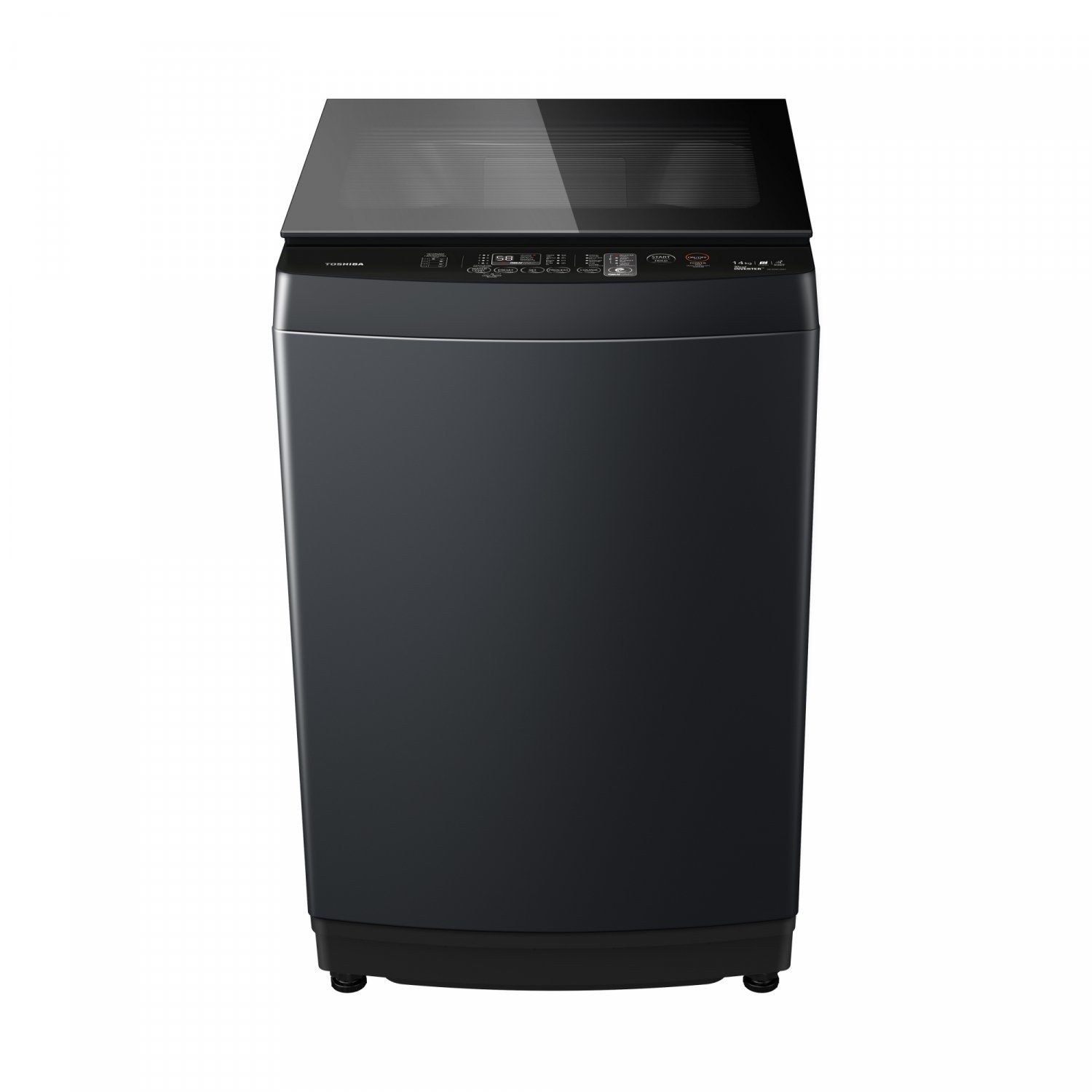 โคมไฟและของตกแต่งบ้าน CLOSE TOSHIBA เครื่องซักผ้าฝาบน ขนาด 14 กก. รุ่น AW-DUM1500LT(MK) สีเทา แบรนด์แท้