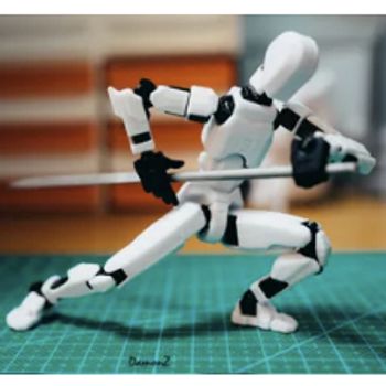 Kit Mô Hình Figure Robot DUMMY 13 Với Khớp Cử Động Siêu Thật