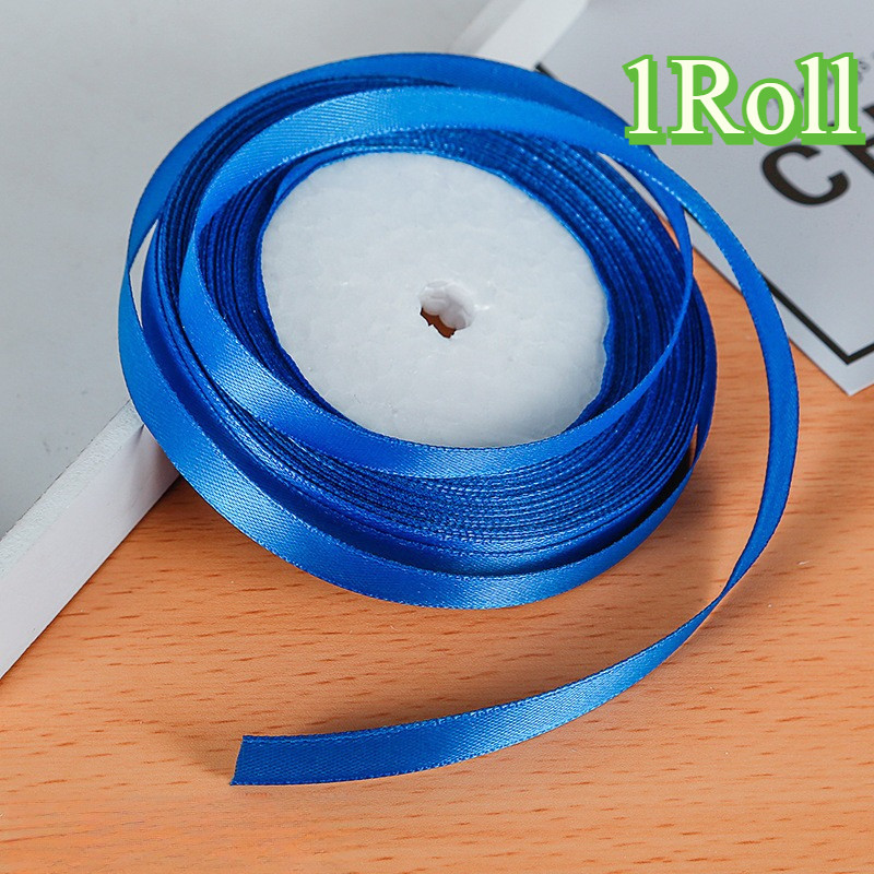 Silk Ribbon 1cm Wide Perfect for Gift Wrapping Cake Decorating & Crafts - Available in White Red Black