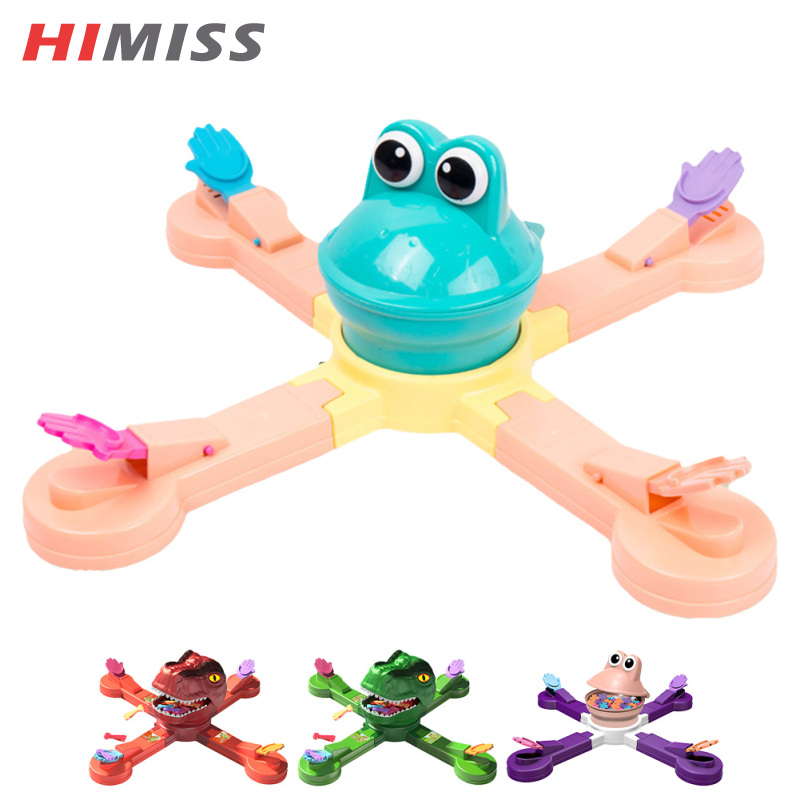 HIMISS Feed Frog Board Game Frog Eating Bugs Multiplayer Game Family