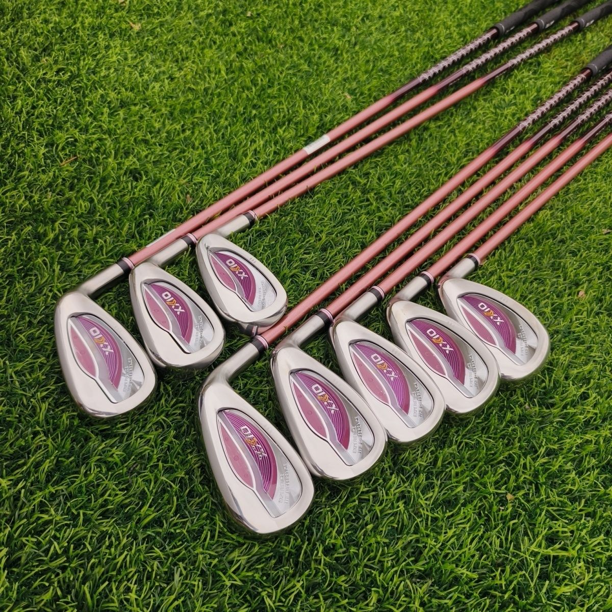 XXIO MP1300 New Womens Golf Clubs Golf Irons Set 5-9 A S P 8 Pcs Clubs Irons L Flex Graphite Shaft and Headcover · v10