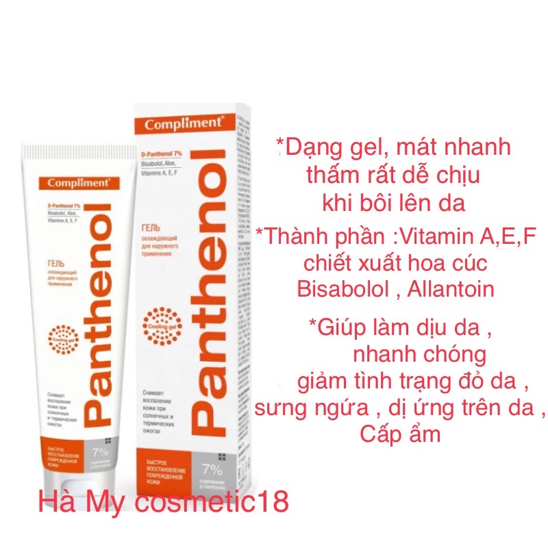 Kem mắt Compliment Panthenol 25ml