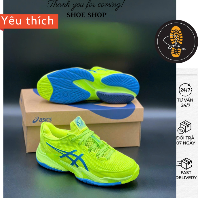 ASIC tennis FF3 shoes new hot sale 4 colors free ship + full box original