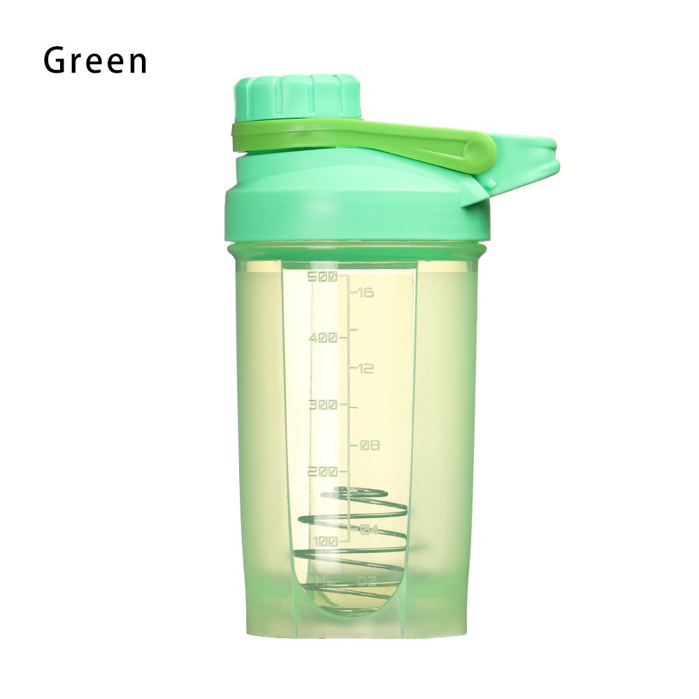 SHILU 500ml Ngoài trời Cầm tay Nhựa Bình nước thể thao Bình lắc dinh dưỡng Bình uống nước Cốc nước ép cà phê - 5