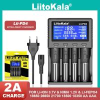 Bộ sạc pin đa năng thông minh Liitokala Engineer Lii-PD4 sạc 18650 1.2V 3.7V 3.2V AA / AAA 26650 21700 NiMH Li-Ion