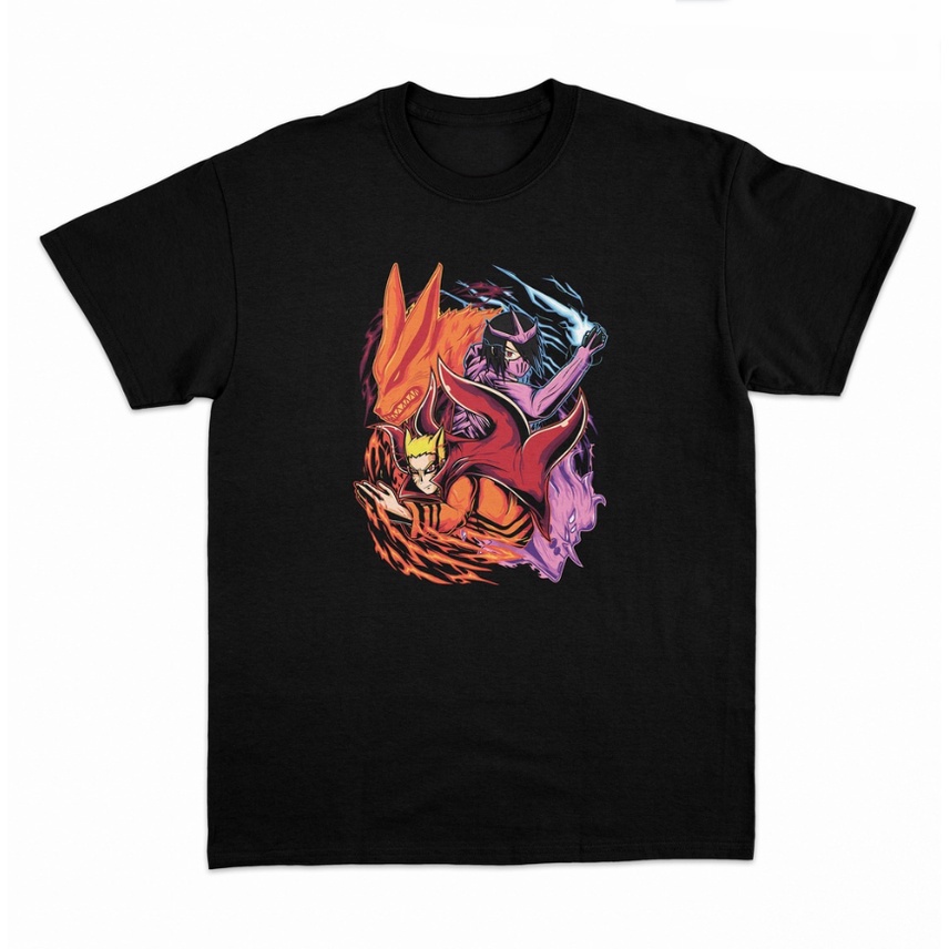 Áo thun Anime Shirt - ETQTCo. - Demon Slayer - Kokushibo 100% cotton print T-shirt Oversize