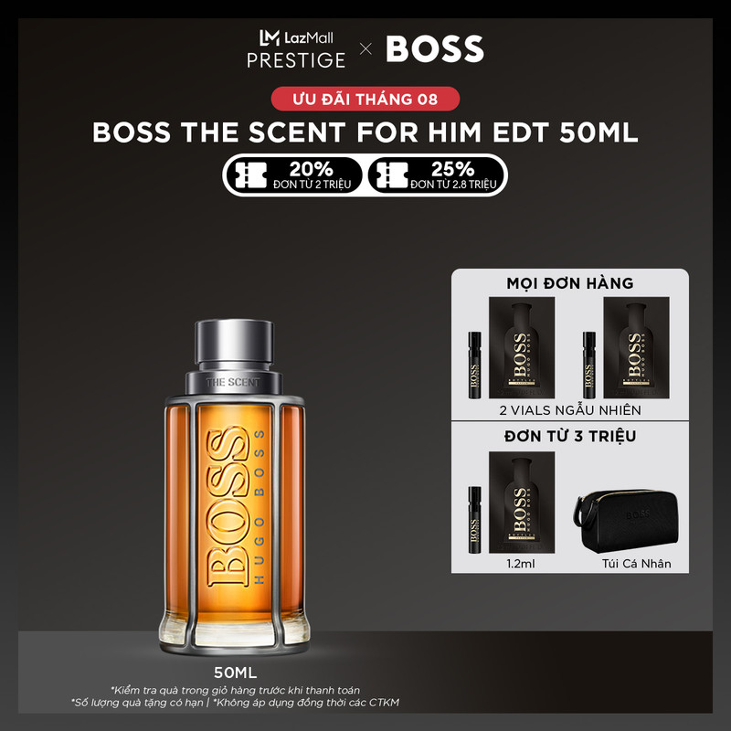 Nước hoa nam boss the scent for him edt 50ml