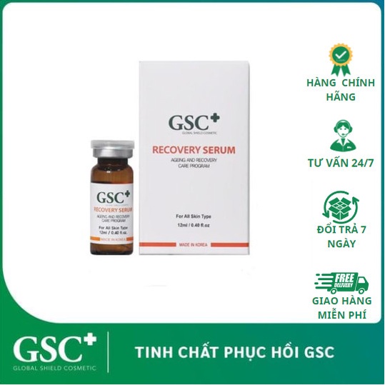 Tinh chất phục hồi gsc+ hàn quốc recovery serum.