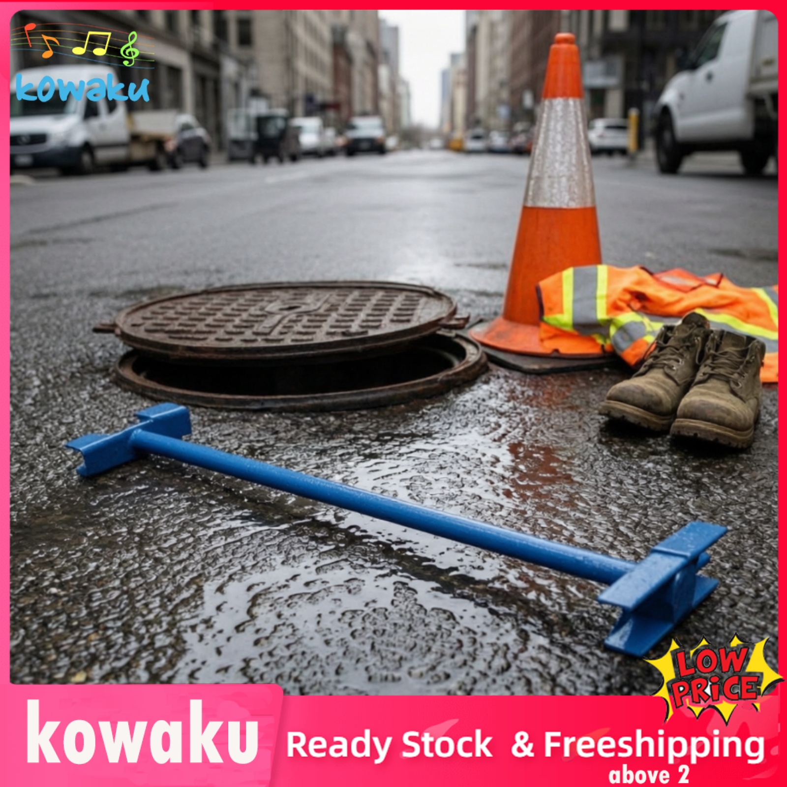 kowaku Flat-Head Valve Tool with Double-Headed Lever Sturdy Double Ended Valve Wheel Wrench Rust Resistant Opening and Closing Tool Cast Steel for Plumbers Giá 704,750 Đồng*Miễn phí vận chuyển