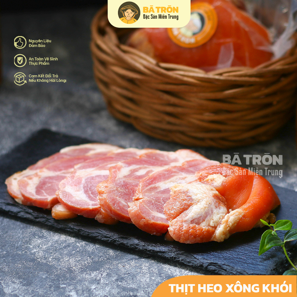 [Nguyên Gốc Bình Định]_Thịt Heo Xông Khói_Loại Ngon Chuẩn Vị Quê