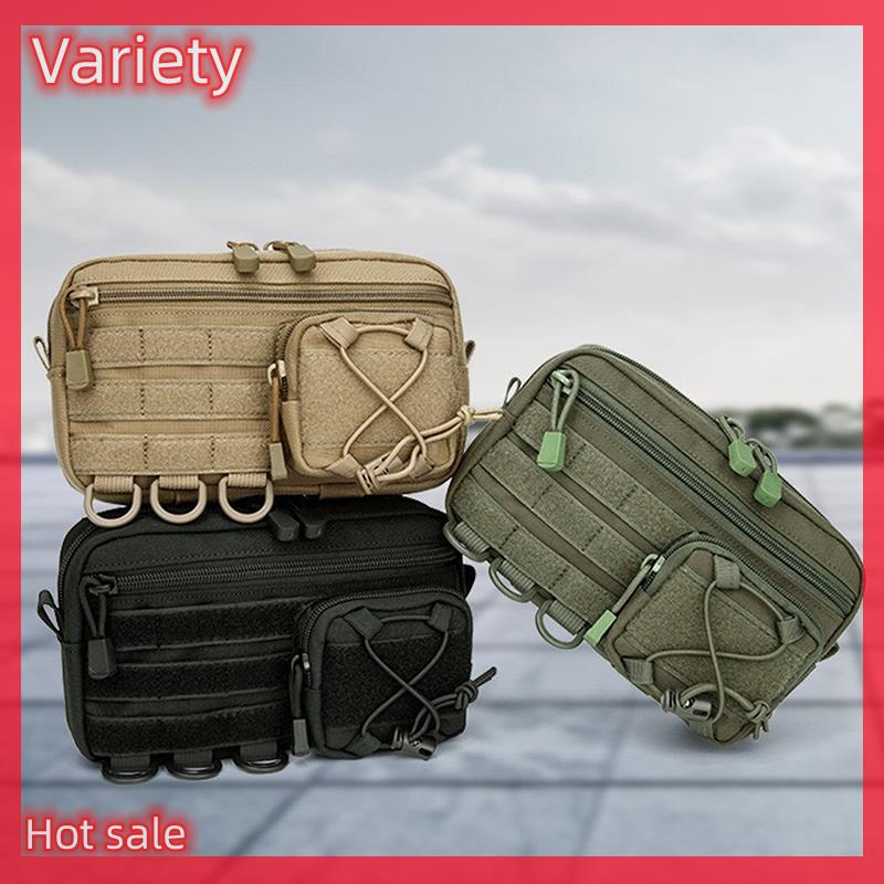 Variety ✨Hot Sale✨ 1000D EDC Pouch Molle Organizer Bag Multiple Pockets Utility Pouch Tool Storage Case Phone Holder For Outdoor Fanny Pack