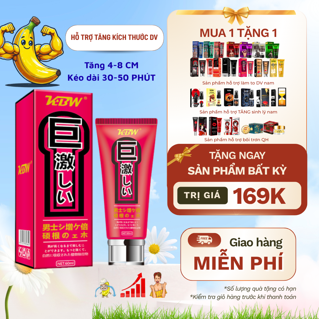 (CHE TÊN) Gel Thảo Mộc Tăng Kích Thước Cho Nam – Hỗ Trợ Cải Thiện Bản Lĩnh Phái Mạnh, Tăng Cường Phong Độ Khỏe Mạnh Dẻo Dai Cho Cuộc Yêu Thêm Thăng Hoa