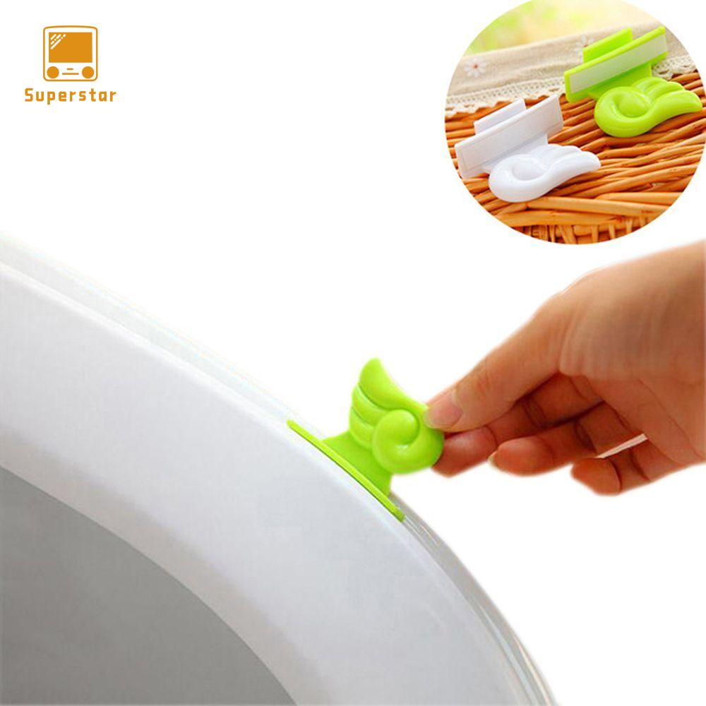 SDG Phụ kiện Cánh Phụ kiện Trường hợp Phòng tắm Nhà vệ sinh Đứa trẻ Nâng lên Xử lý Nâng cao Mềm Sờ vào Cái đệm Đứa bé và Chỉ cần Tránh xa Che Phòng vệ sinh Ghế Dọn dẹp