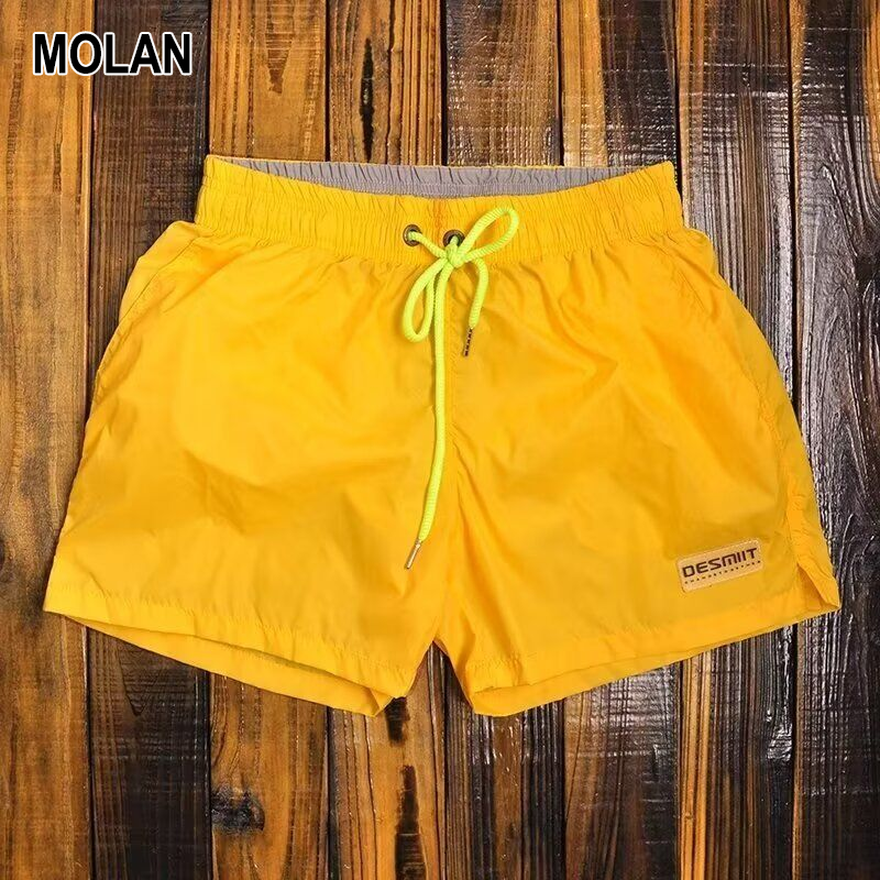 Men's Shorts Fitness Running Training Basketball Pants Leisure Sports Quick-Drying Beach Pants