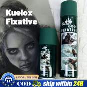 Kuelox Colorless Fixative Spray - Non-Toxic and Waterproof