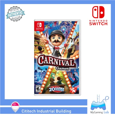 [SG]★IN-STOCK★Nintendo Switch Game Carnival Games (US) For N-Switch / LITE