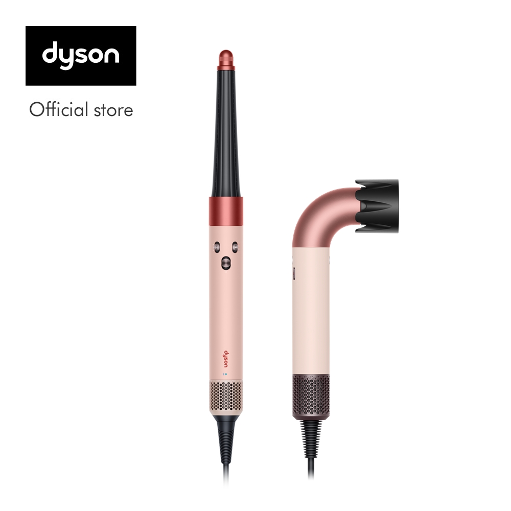 [Bundle set] Dyson Airwrap i.d. ™ multi-styler and dryer อุปกรณ์จัดแต่งทรงผม สี Sakura cherry และ Dyson Supersonic r ™ hair dryer สี Ceramic pink/Rose gold ราคา 32,900 บาท*ส่งฟรี