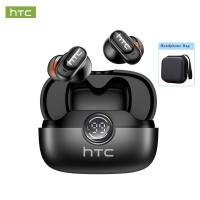 HTC NE79 หูฟังไร้สาย พร้อมระบบแปลภาษาด้วย AI เทคโนโลยี Bluetooth 6.0 หูฟังไร้สายพร้อมระบบแปลภาษาแบบเรียลไทม์ แบตเตอรี่ใช้งานได้นาน 72 ชั่วโมง ไมโครโฟนตัดเสียงรบกวน ENC กันน้ำระดับ IPX5 น้ำหนักเบา