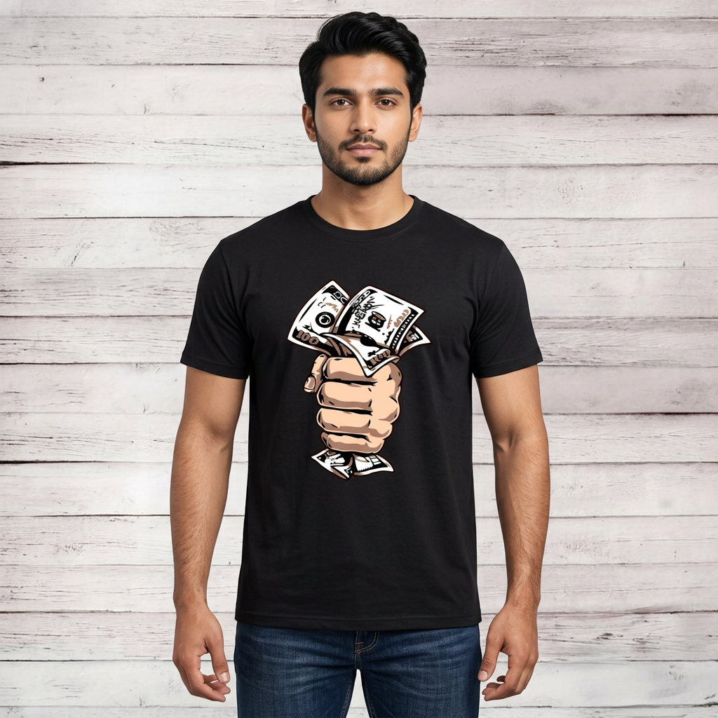 Dollar printed t shirts summer collection for boys/men