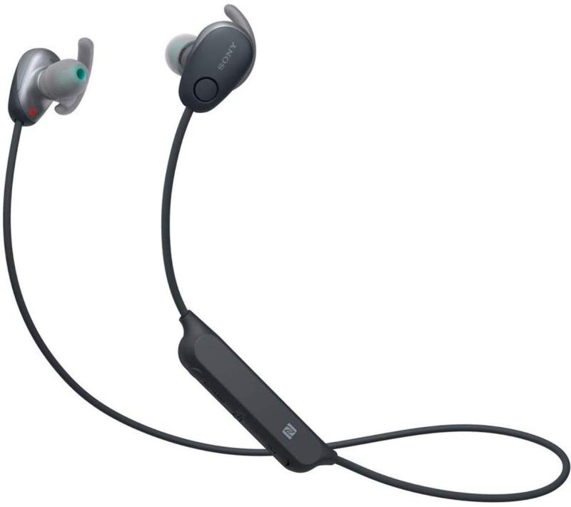 Sony SP600N Wireless Noise Canceling Sports In-Ear Headphones, Black (WI-SP600N/B) (Refurbished) Singapore